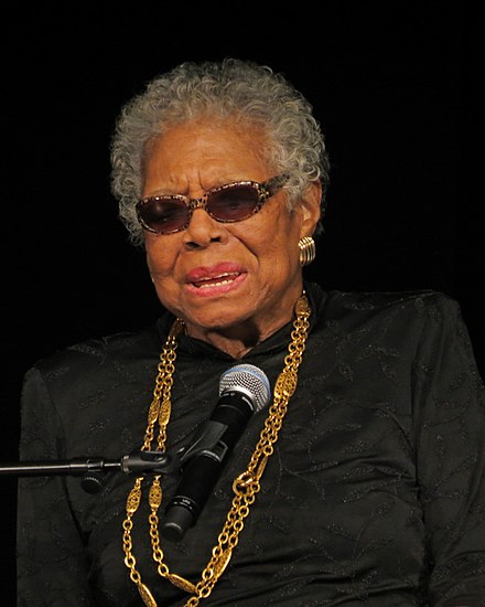 Maya Angelou, journalist and poetess